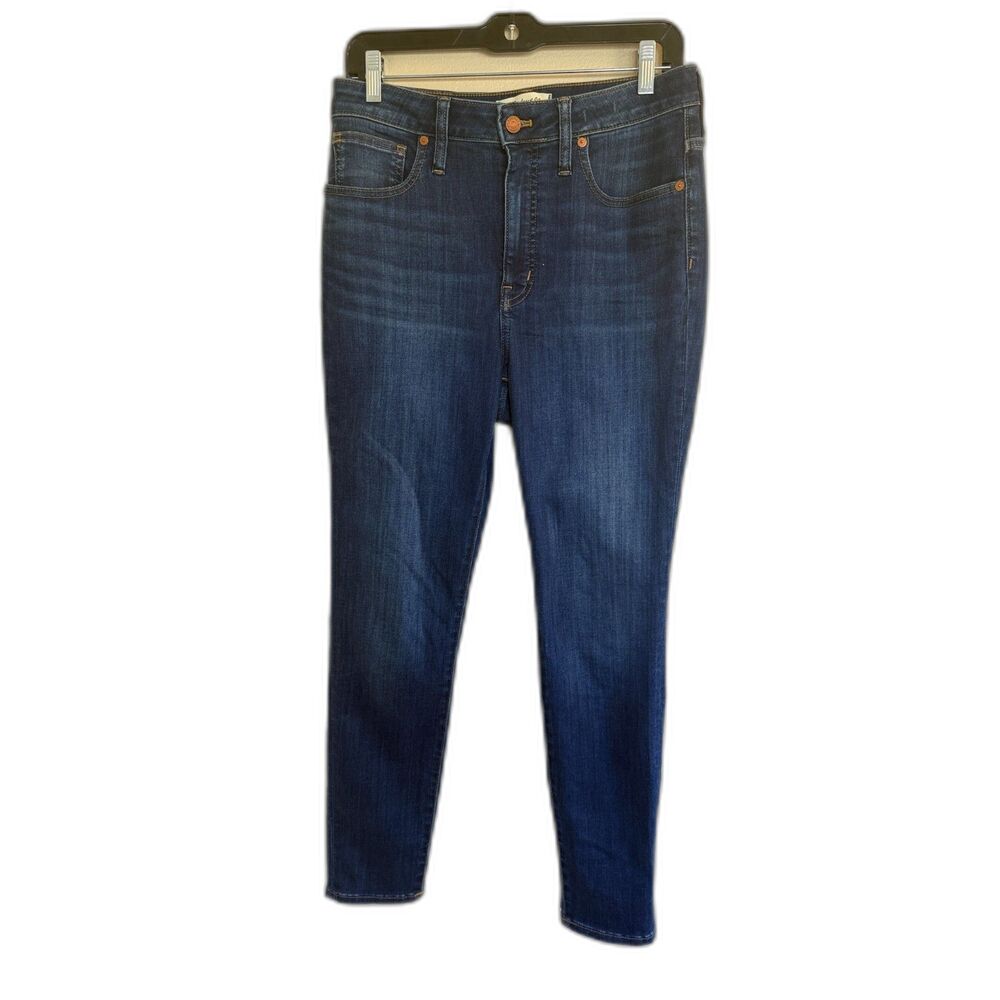 Madewell Curvy High-Rise Skinny Jeans Size 28 Dark‎ Wash Denim